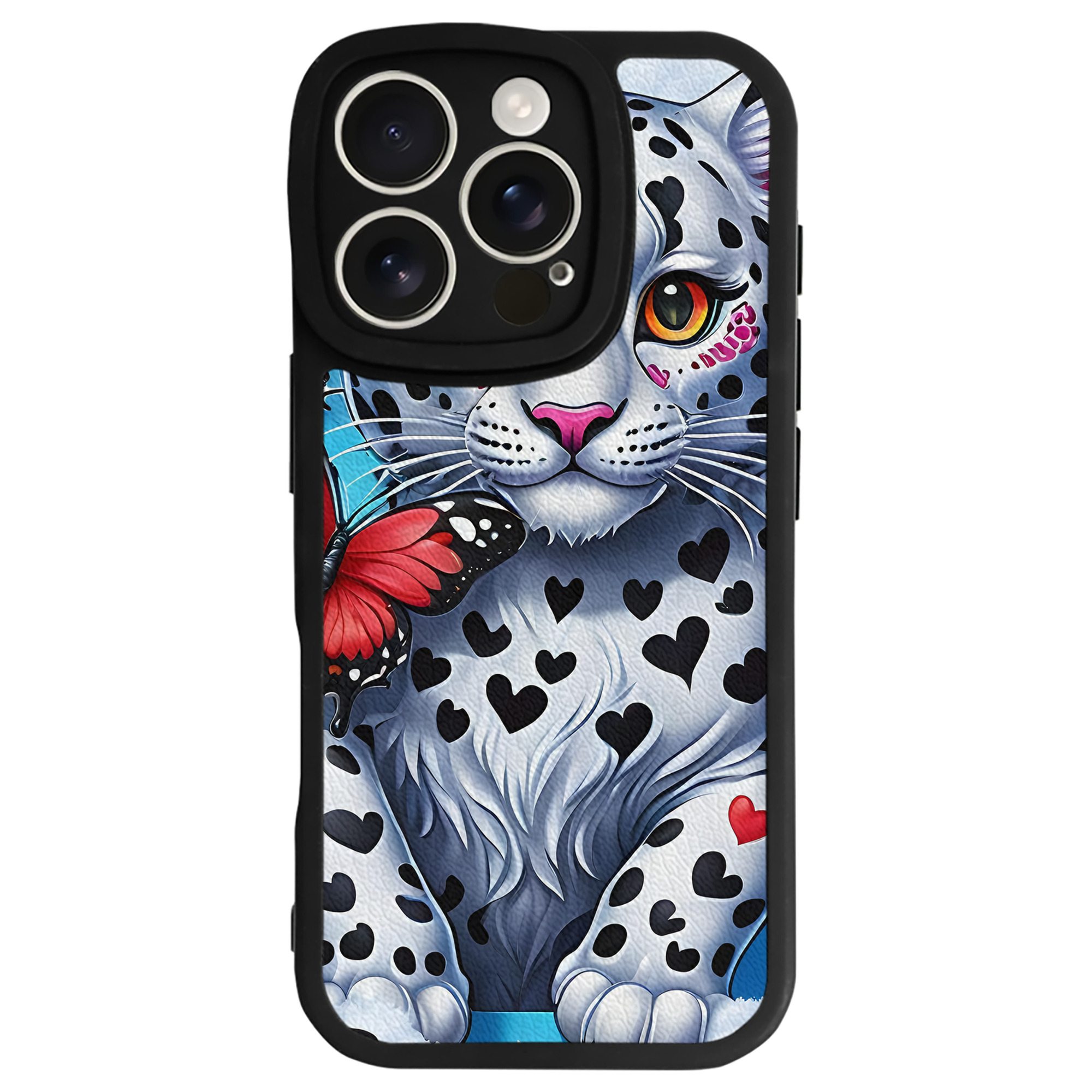 （画像用） ミッキーマウス Mickey Mouse 【iPhone 16シリーズ対応】シリコンスマホケース（レザー調） 材質：シリコン